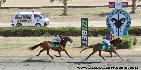 Race 8 confirmed result