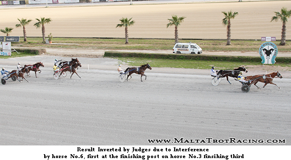 Race 9 confirmed result