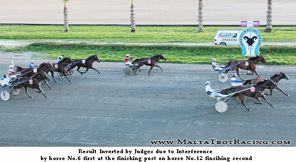 Race 8 confirmed result